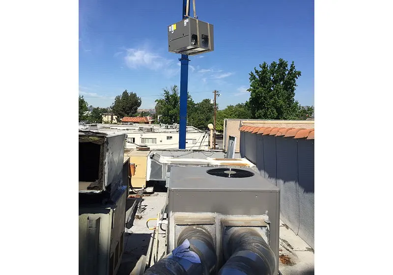 Rooftop Air Conditioning Installation in Woodland Hills